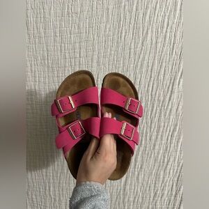 Birkenstock sandals sz 36 Fuchsia